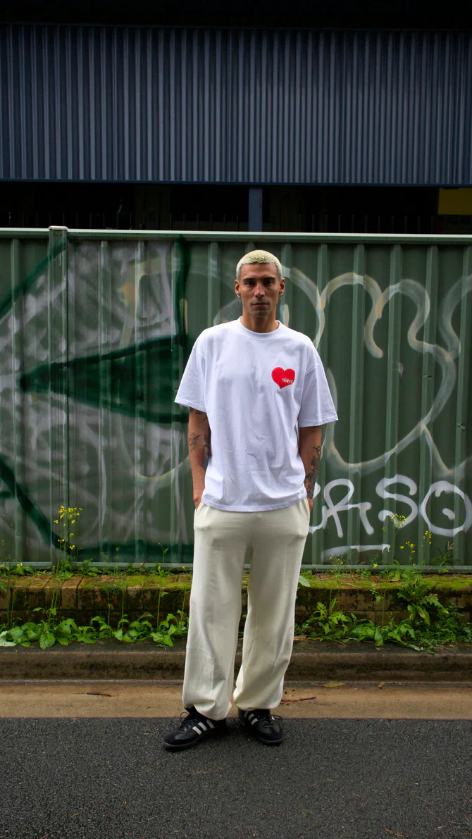 SSAINT - HEART TEE (RED) - Image 4