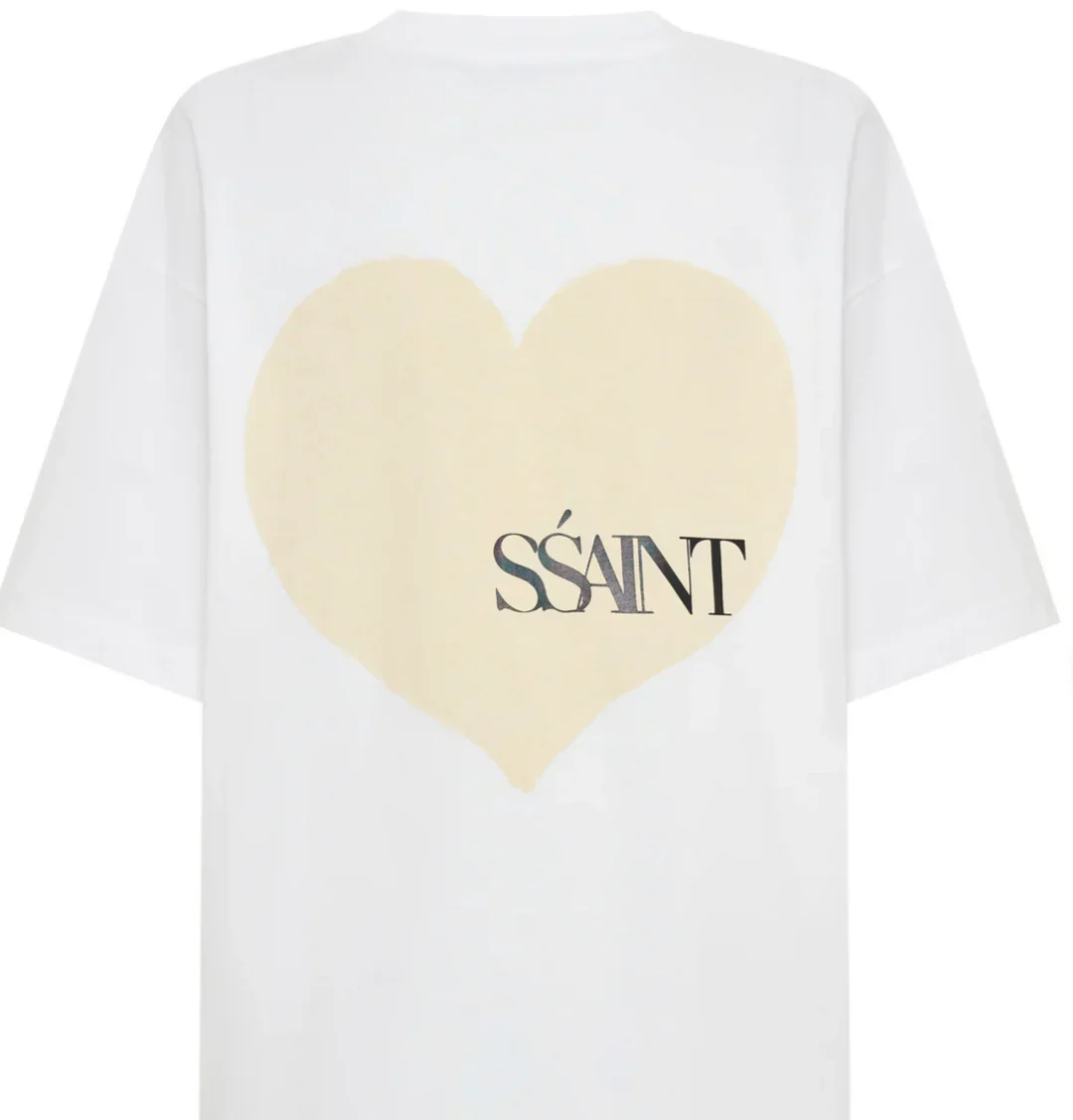 SSAINT - KIDS HEART TEE (CREAM) - Image 5