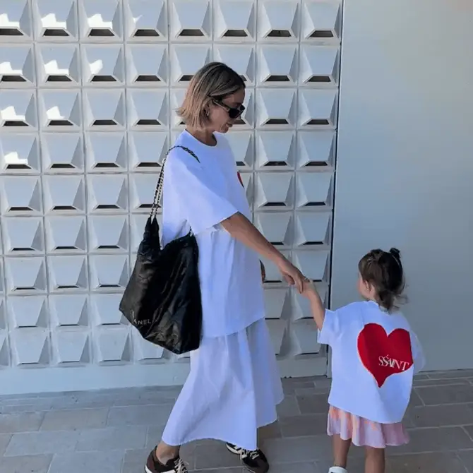 SSAINT - KIDS HEART TEE (RED) - Image 3