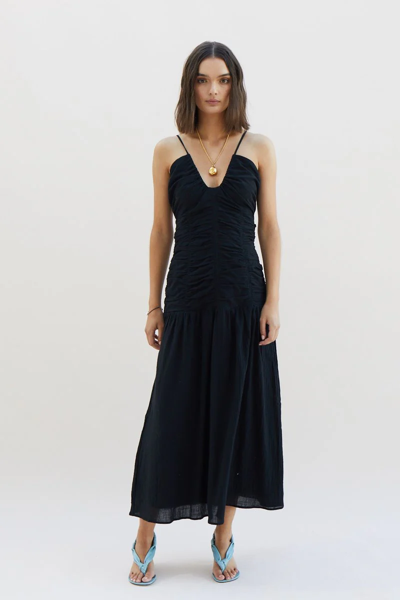 SUBOO - Alva Sundress (Black) - Image 3