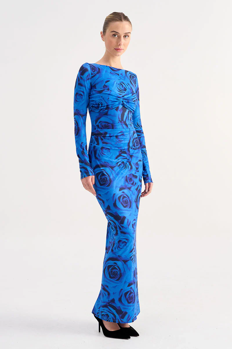 SUBOO - VERONA LONG SLEEVE MAXI DRESS - Image 3