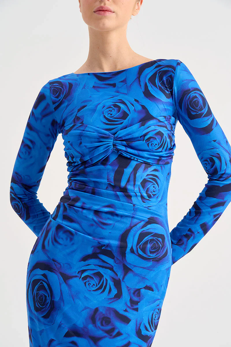 SUBOO - VERONA LONG SLEEVE MAXI DRESS - Image 4