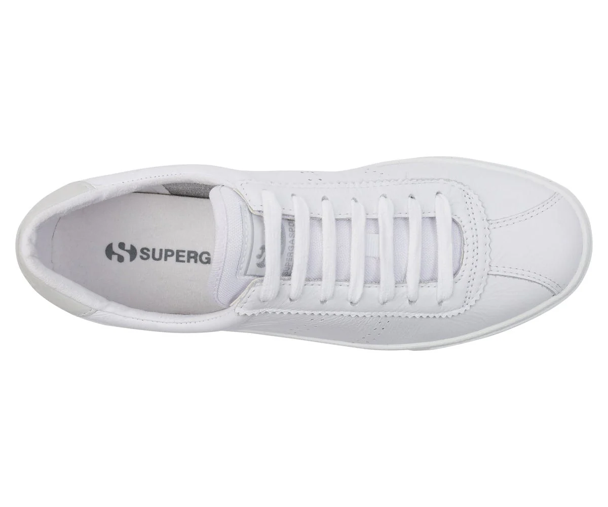 SUPERGA -  2843 Club S Comfleau Full White F80 - Image 4