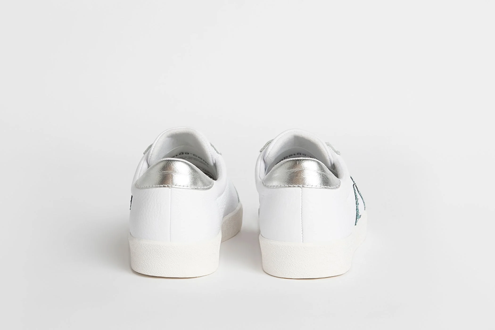 SUPERGA - 2843 Club S Comfort Leather Glitter (Blue) - Image 5