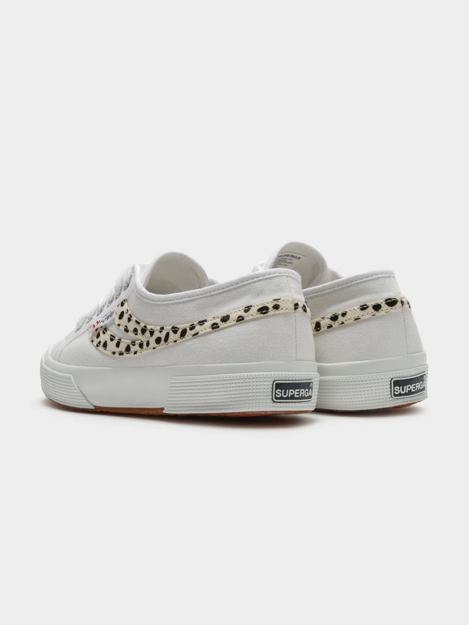 SUPERGA - Cotu Swallow Tail Calf Hair Sneakers 2953 (White Dalmatian) - Image 6
