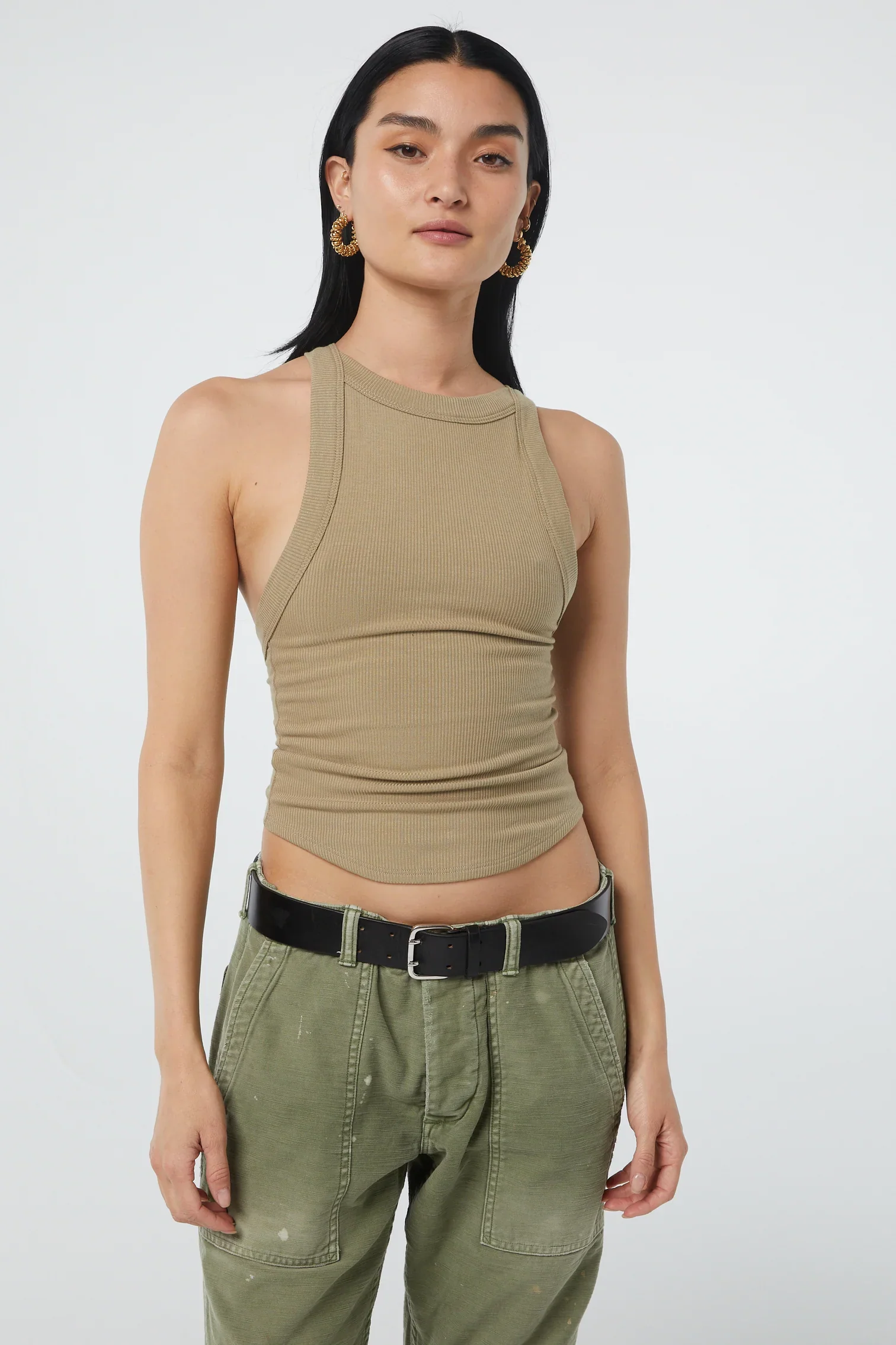 THE LINE BY K - Ximeno Tank (Artichoke)