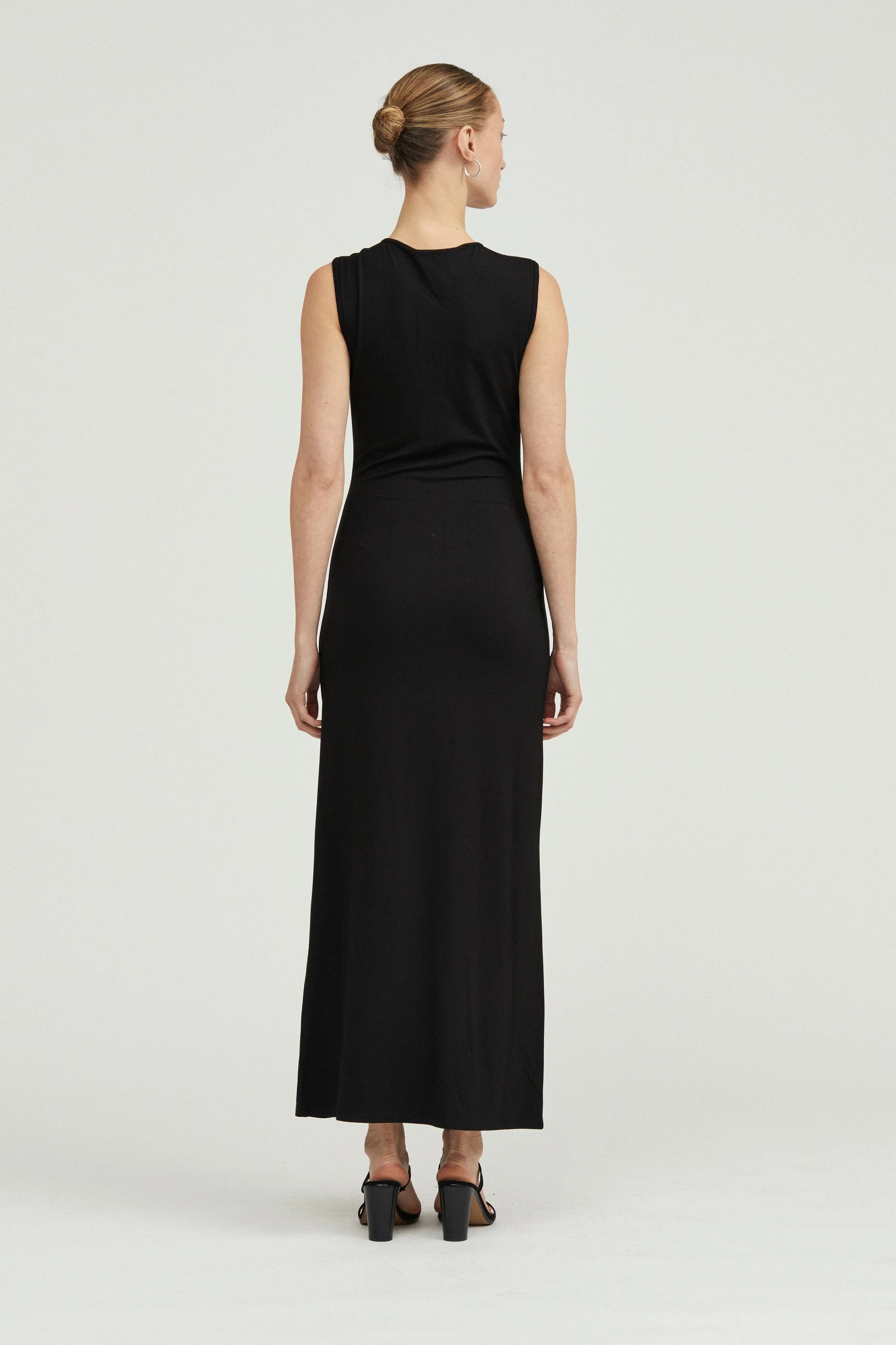 THIRD FORM - HIDDEN GEM TANK MAXI DRESS (BLACK) - Image 4