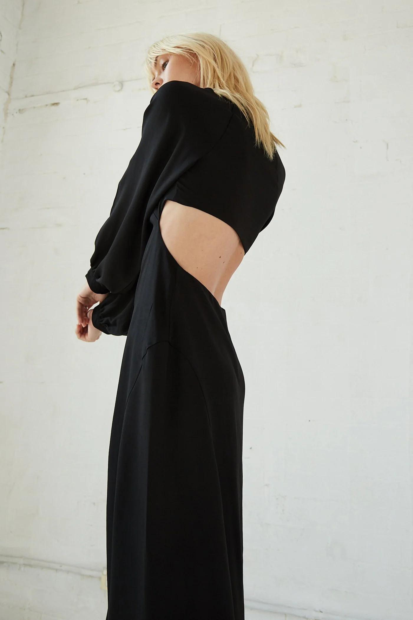 Third Form - Linger On Maxi Dress (Black) FINAL SALE - Image 5