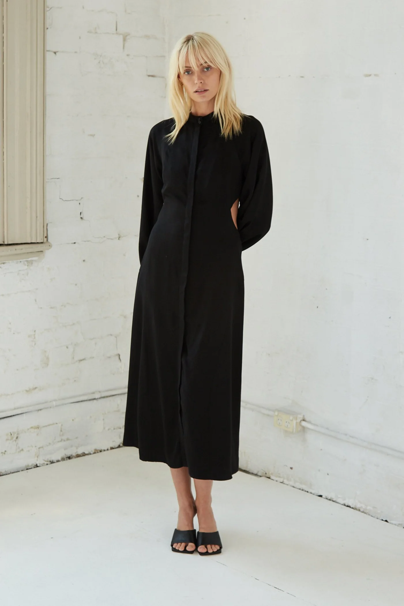 Third Form - Linger On Maxi Dress (Black) FINAL SALE - Image 6