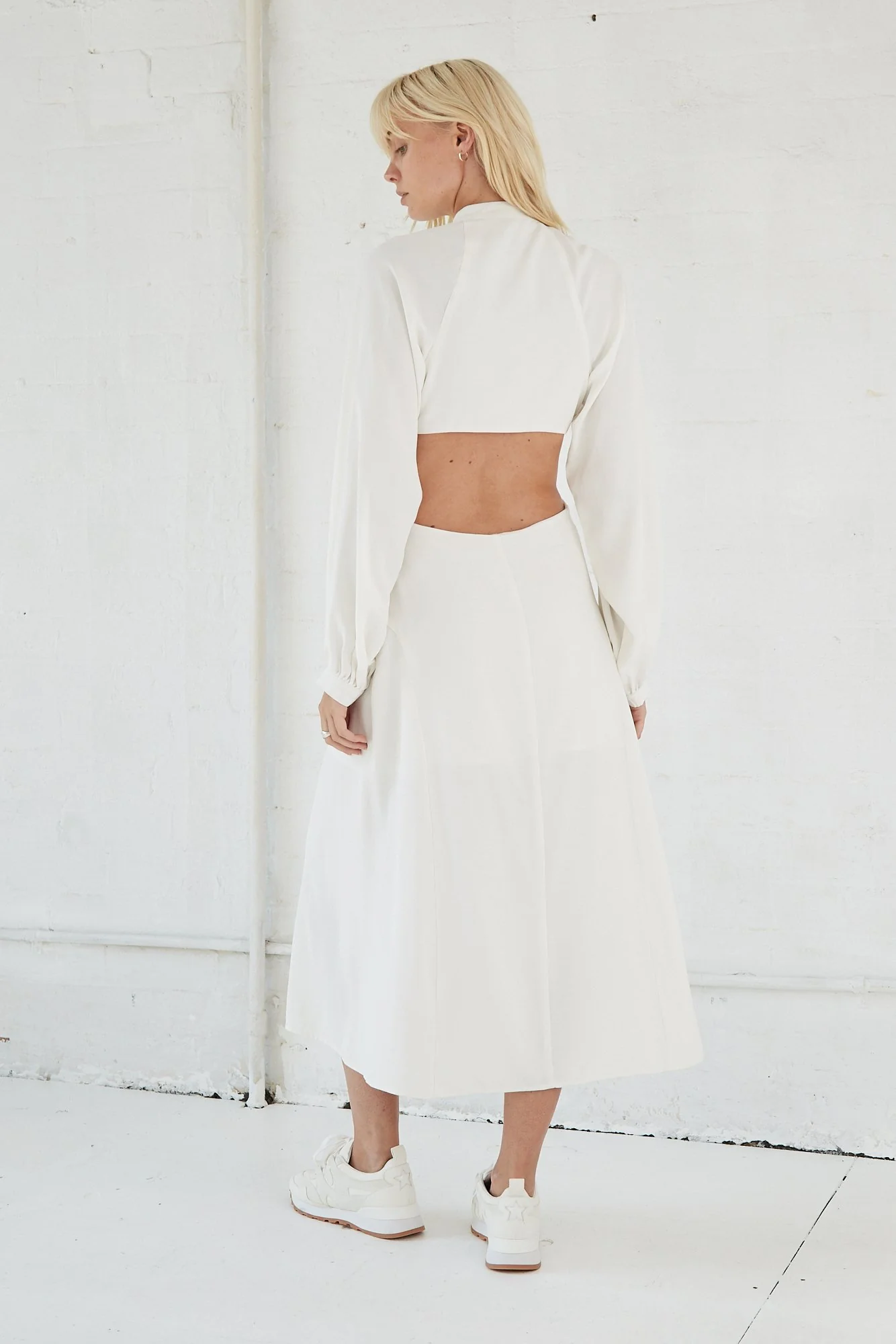 Third Form - Linger On Maxi Dress (Off White) FINAL SALE - Image 3