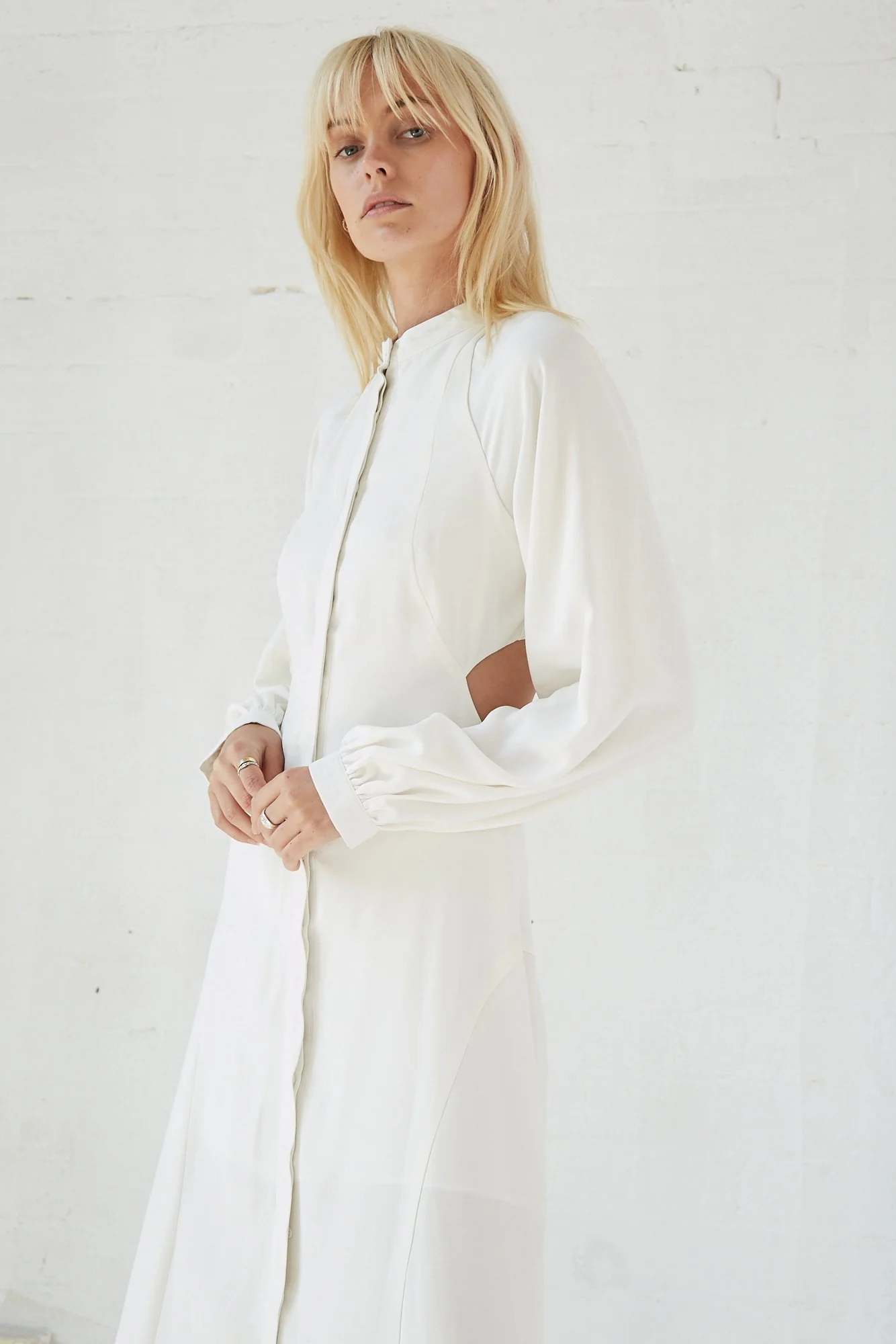 Third Form - Linger On Maxi Dress (Off White) FINAL SALE - Image 5