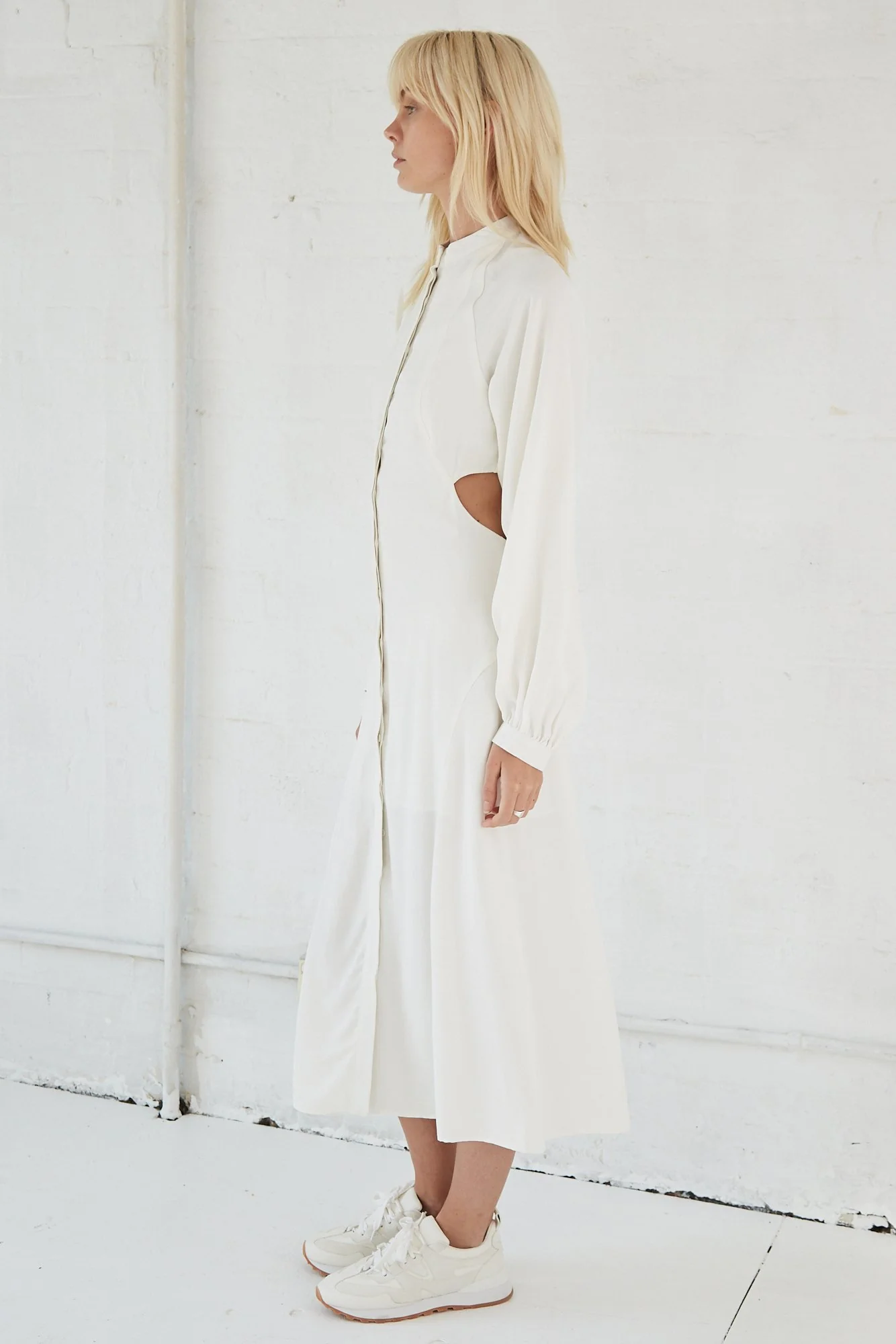 Third Form - Linger On Maxi Dress (Off White) FINAL SALE - Image 6