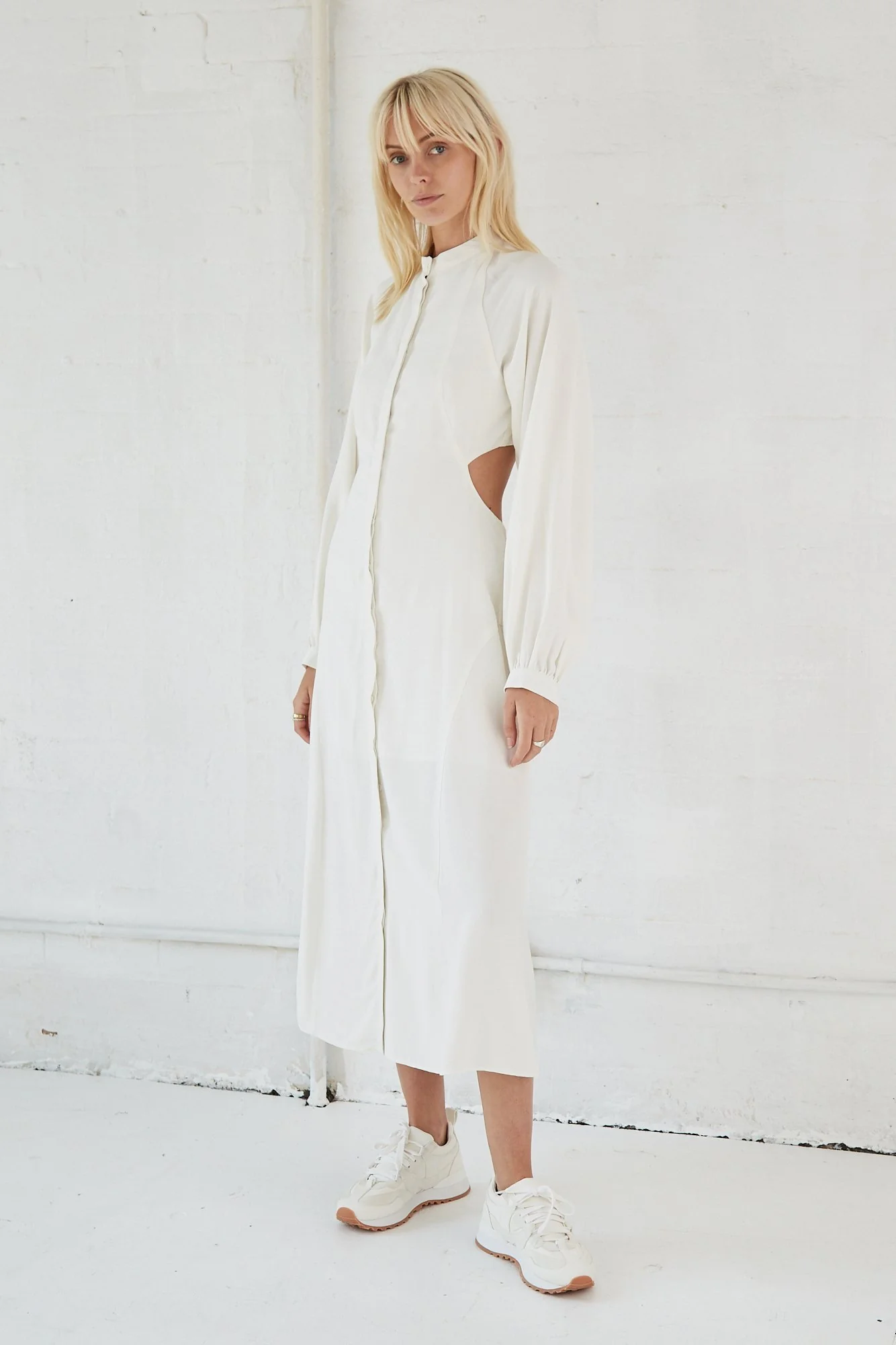 Third Form - Linger On Maxi Dress (Off White) FINAL SALE - Image 8