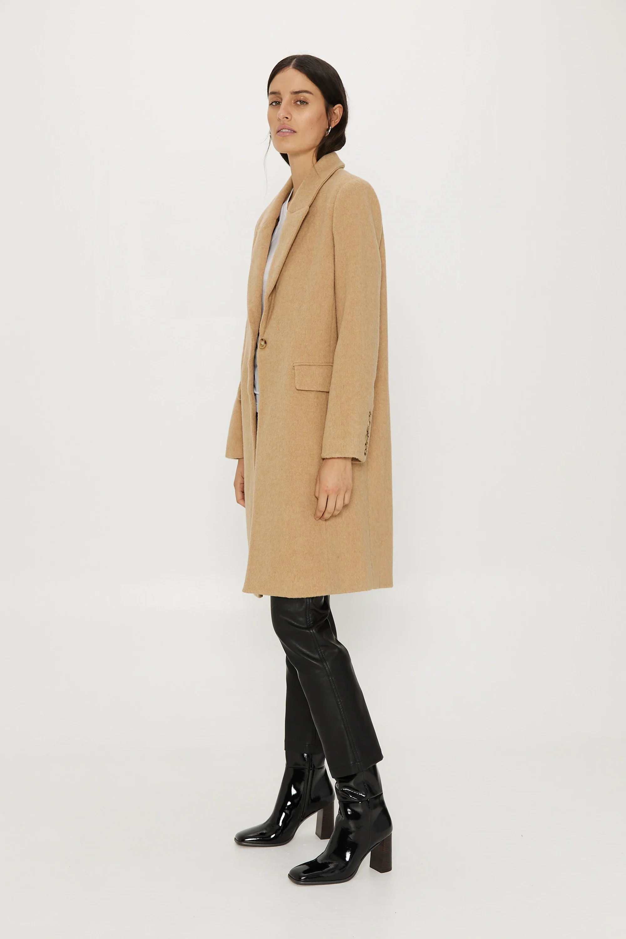THIRD FORM - New Classic Coat (Oat) FINAL SALE - Image 4