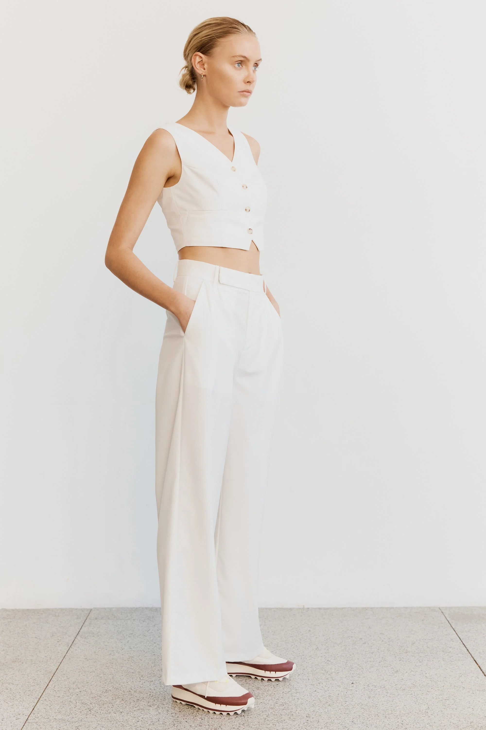 THIRD FORM - Power Player Trouser (Cream) - Image 2