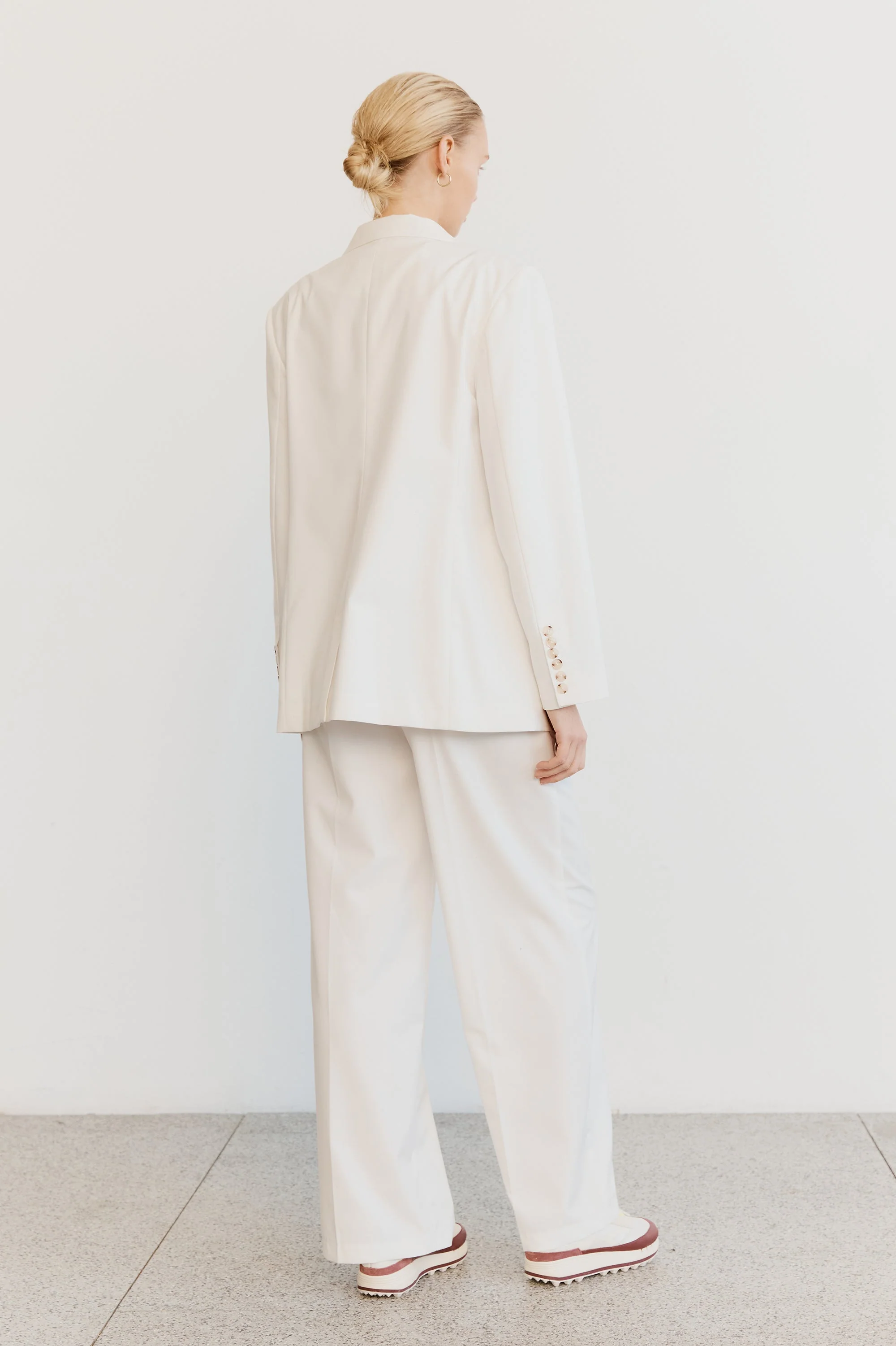 THIRD FORM - Power Player Men's Blazer (Cream) - Image 3