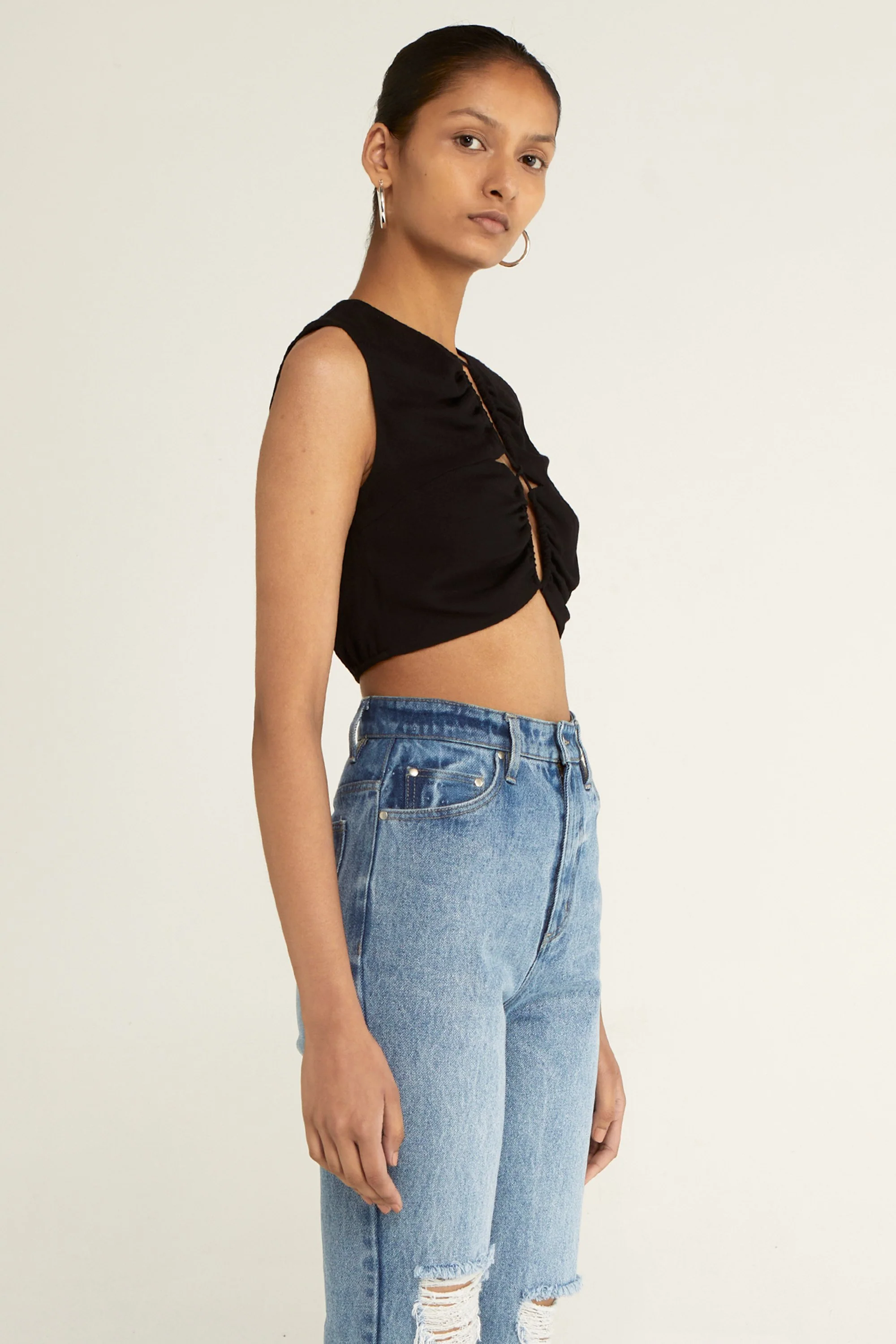 THIRD FORM - Ring Out Tank Top (Black) FINAL SALE - Image 3