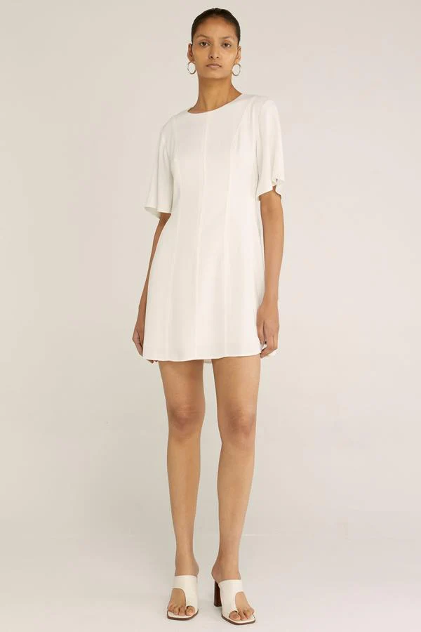 THIRD FORM - Sliding Doors Tee Dress (Off White) - Image 4