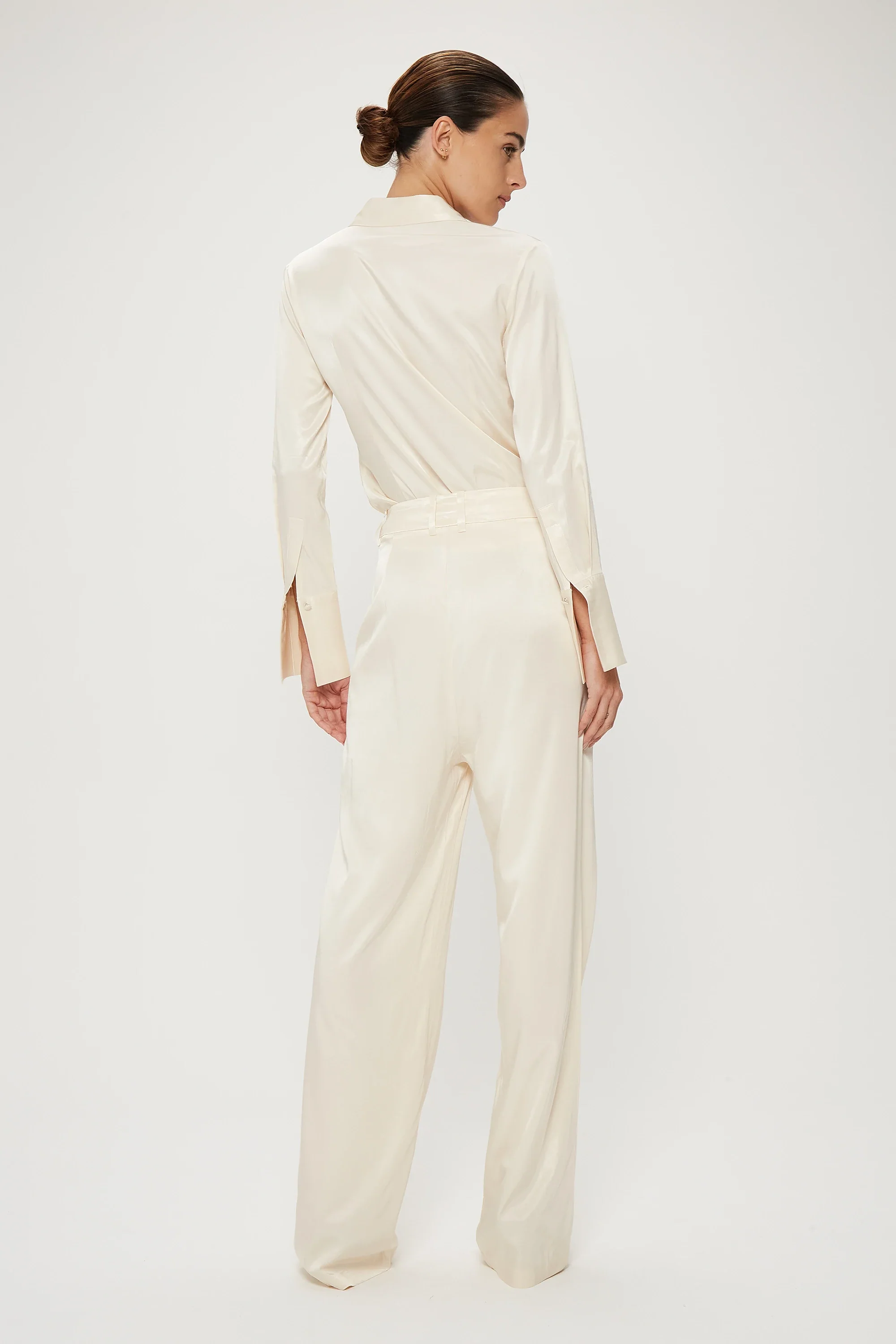 THIRD FORM - Under Current Tailored Trouser (Cream) - Image 3