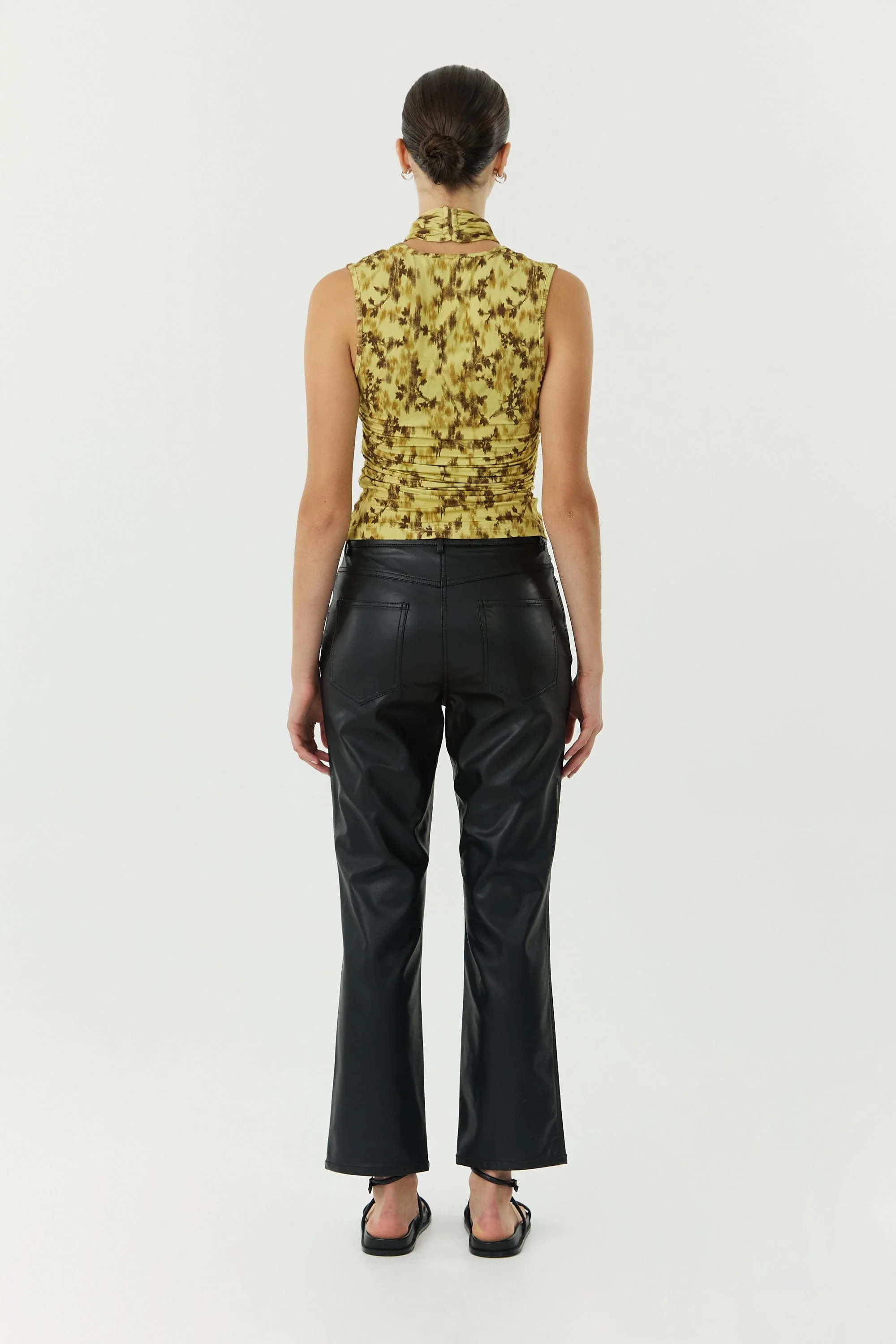 THIRD FORM - WISTERIA WRAP NECK TANK TOP (WISTERIA) - Image 5