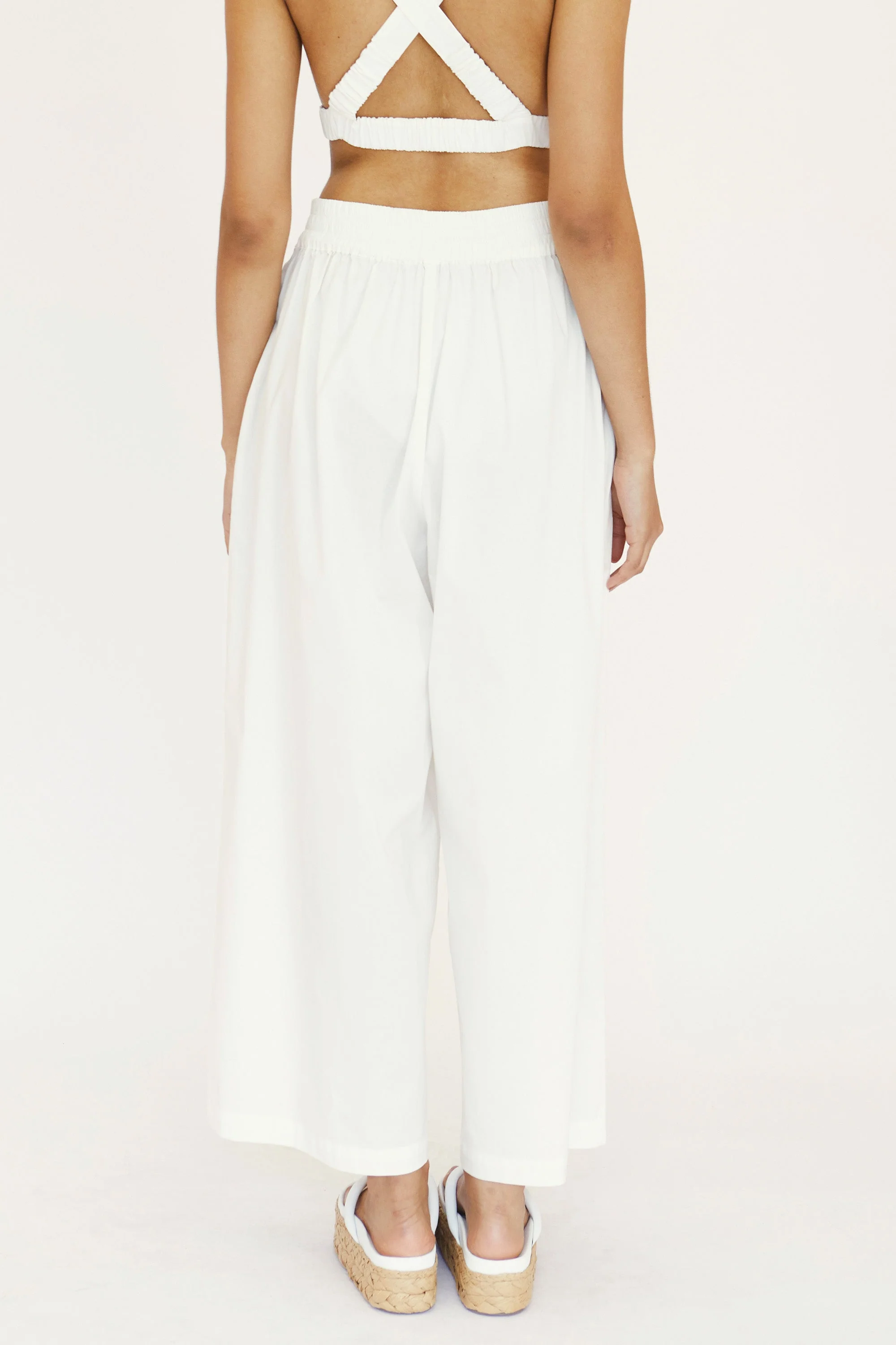 THIRD FORM - Wonderer Relaxed Trouser (White) - Image 5