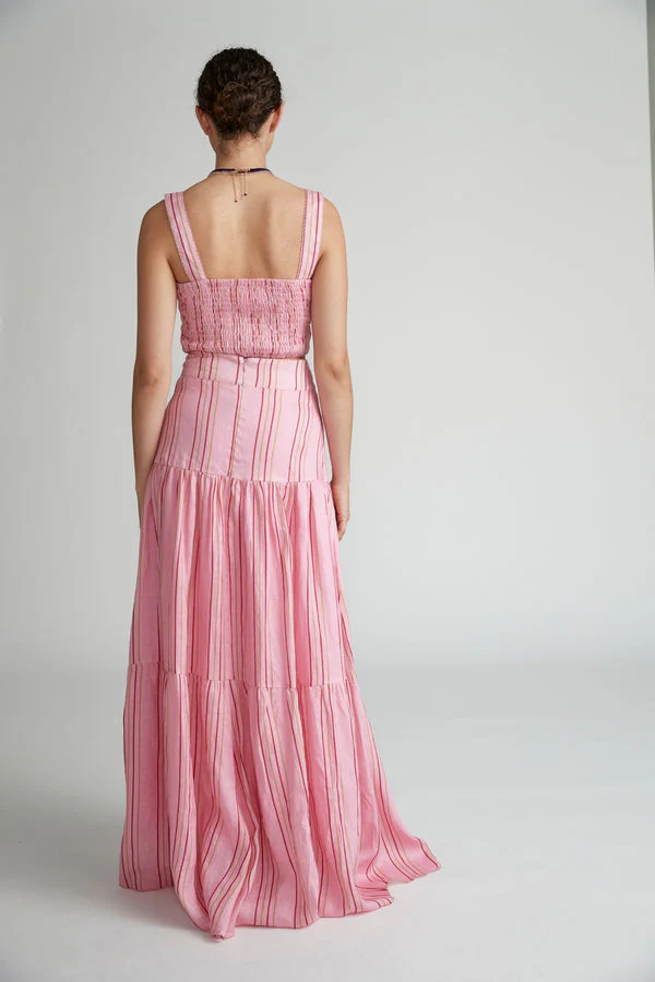 VERSIFY - Gigi Stripe Maxi Skirt - Image 5