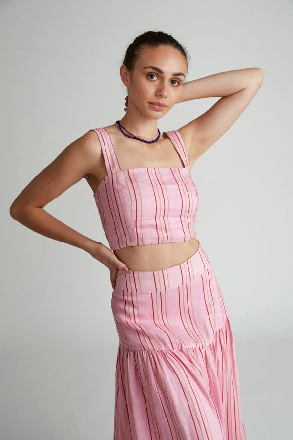 VERSIFY - Gigi Stripe Top - Image 2