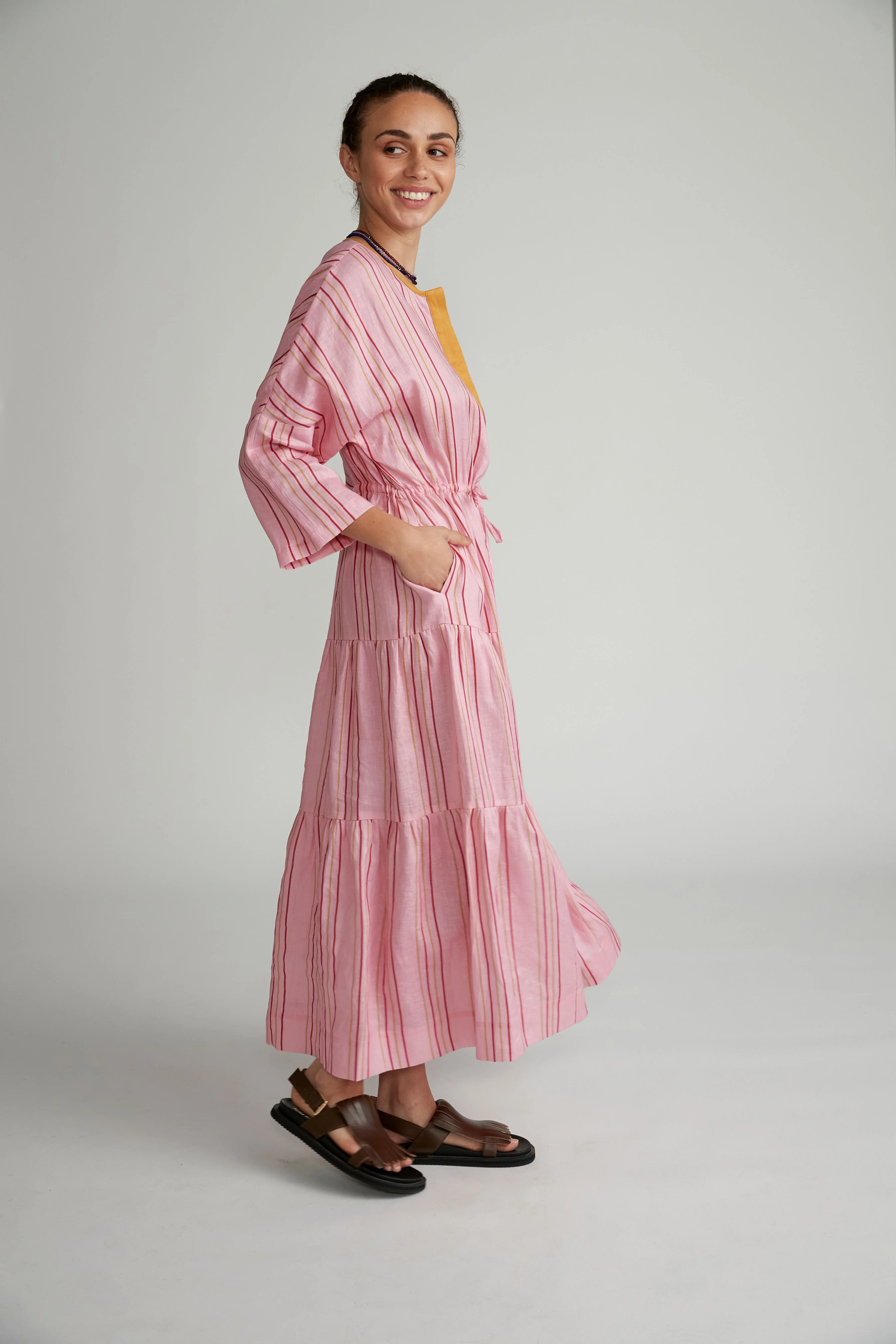 VERSIFY - Keri Stripe Dress - Image 3